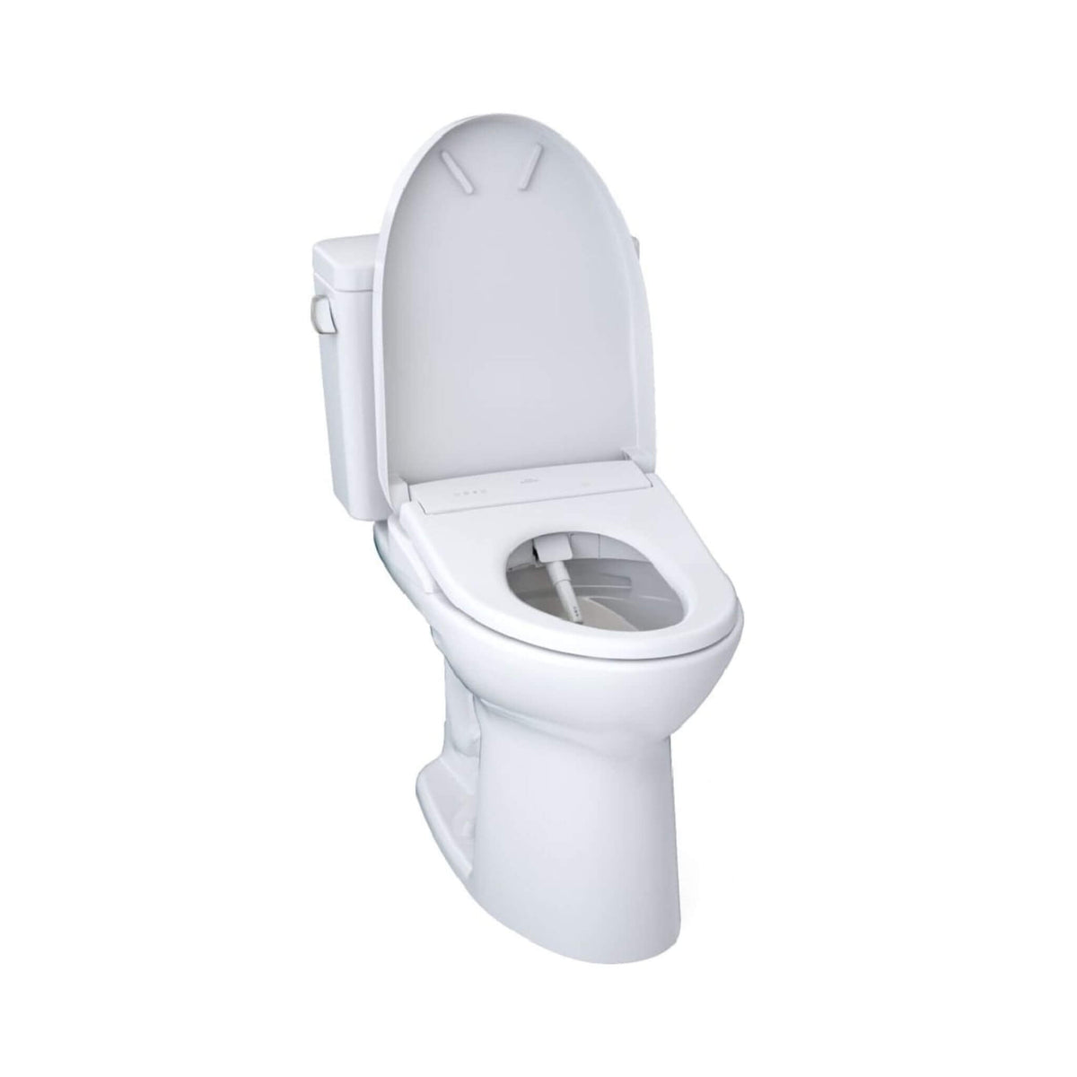 [MW7764726CSFG.10#01] TOTO Drake 1.6 GPF Elongated Chair Height Toilet With S7 Bidet Seat And 10