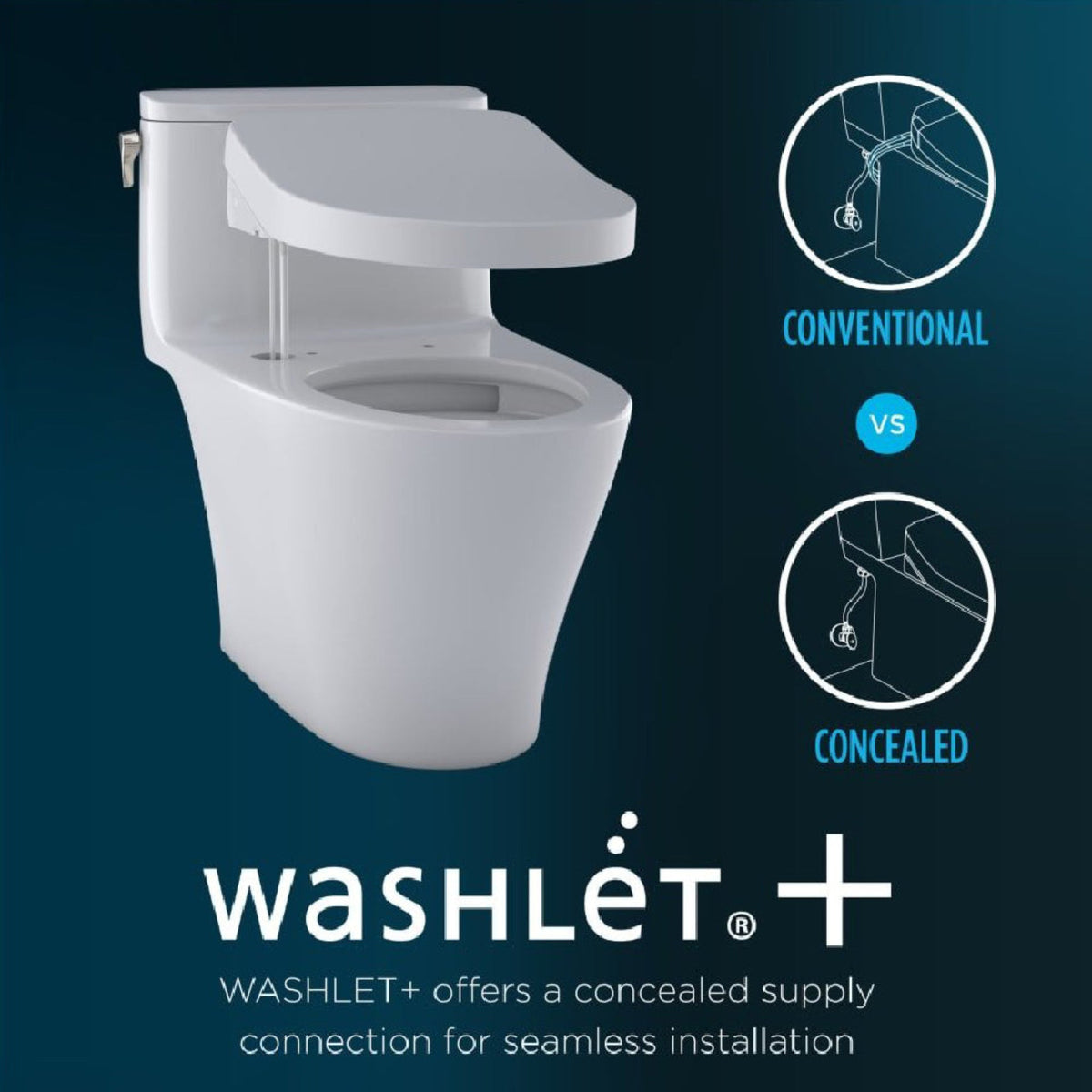 [MW7764726CSG#01] TOTO Drake 1.6 GPF RH Washlet Electric Bidet Toilet Seat With S7 Heated Bidet Seat And EWater+ Cleaning (SAK59042)