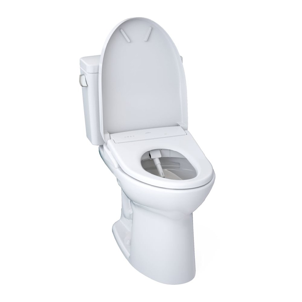 [MW7764736CSFG.10#01] TOTO Drake 1.6 GPF Elongated Chair Height Toilet With Washlet S7A And 10