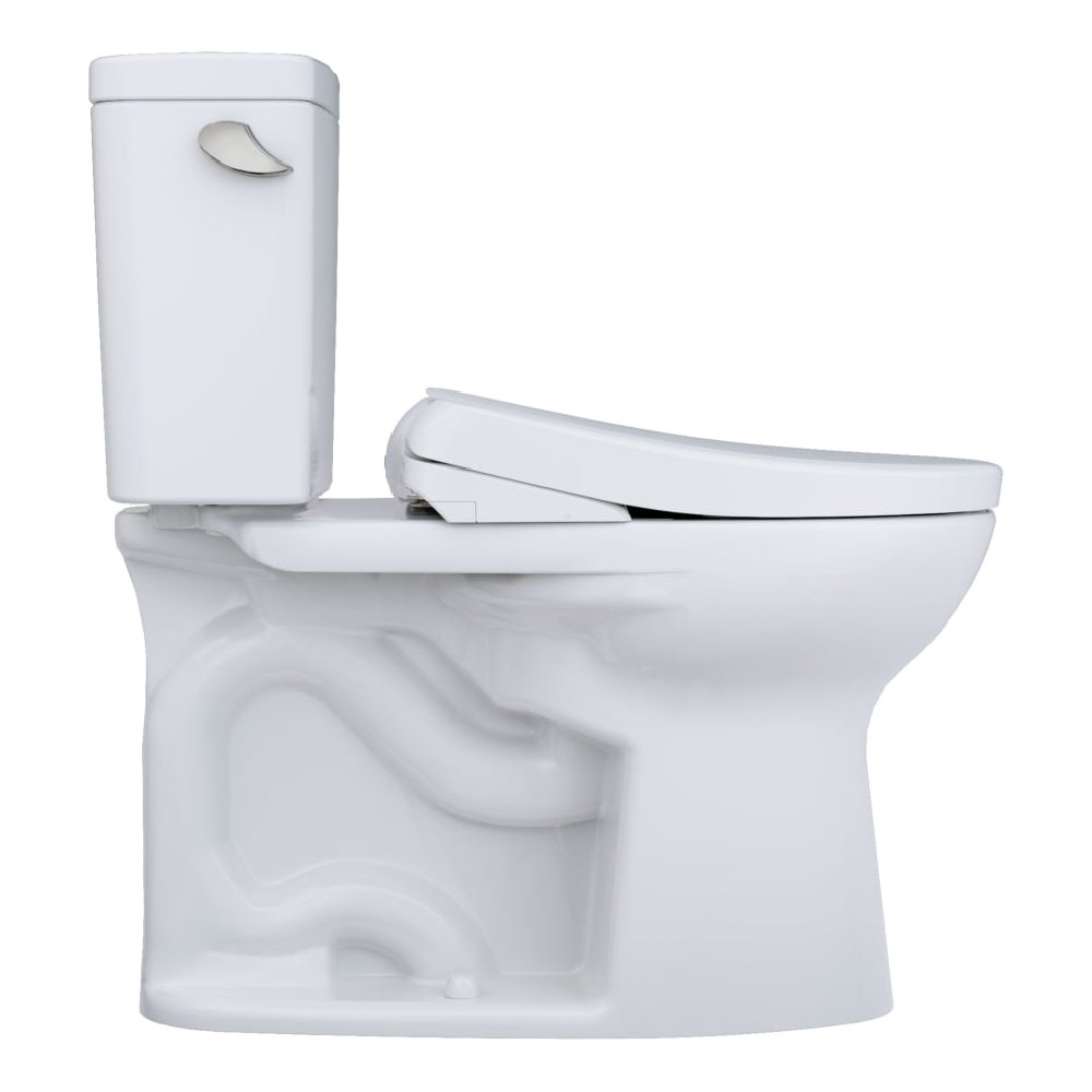 [MW7764736CSFG.10#01] TOTO Drake 1.6 GPF Elongated Chair Height Toilet With Washlet S7A And 10