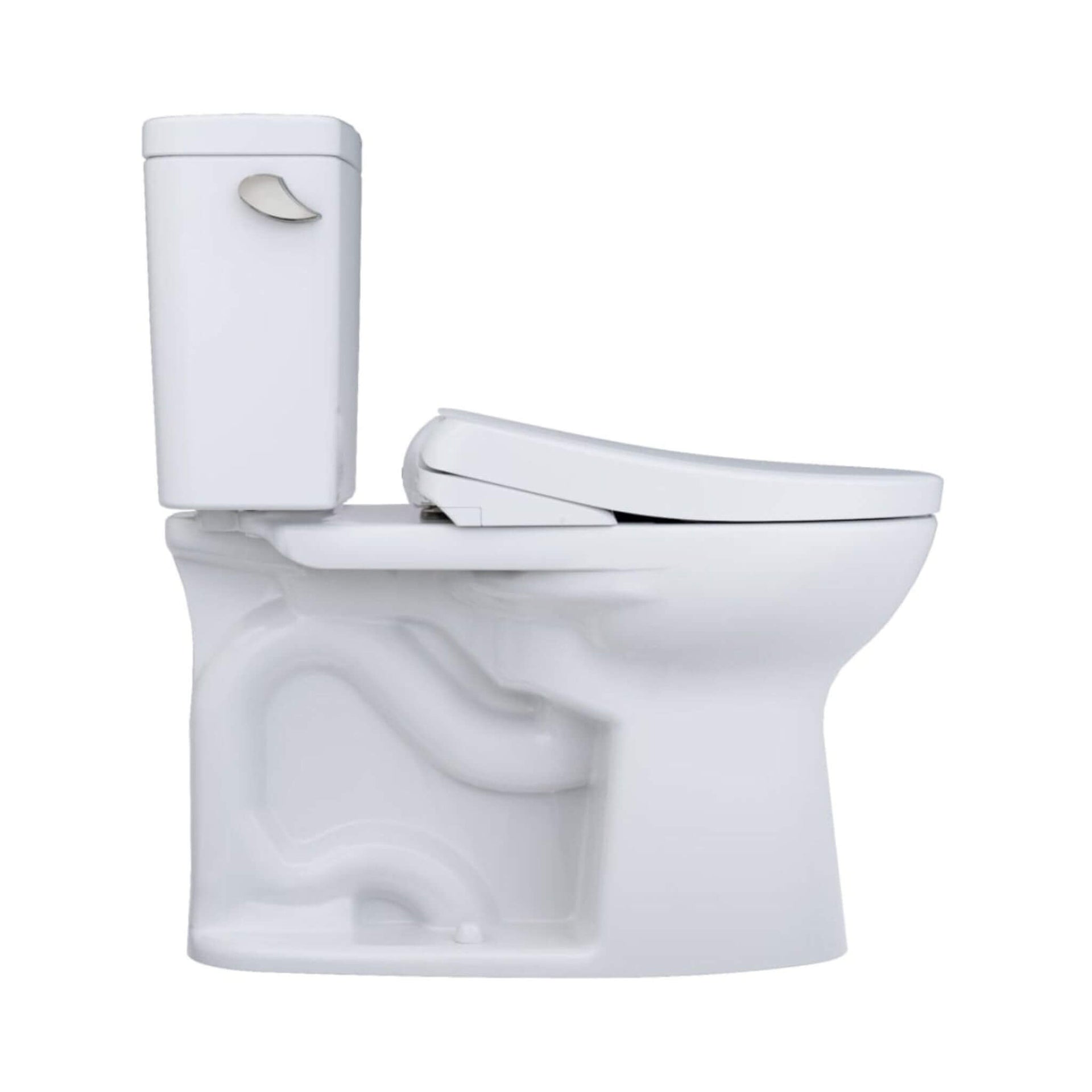 [MW7764736CSG#01] TOTO Drake 1.6 GPF RH Washlet Elongated Bidet Toilet Seat With S7A Auto Open/Close Bidet Seat (SAK75906)