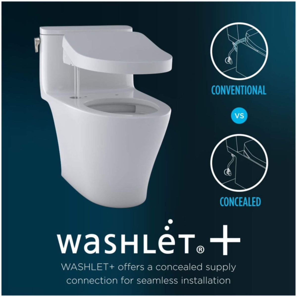 [MW7864726CEFG.10#01] TOTO Drake Elongated Chair Height Transitional Toilet With S7 Bidet Seat And 10