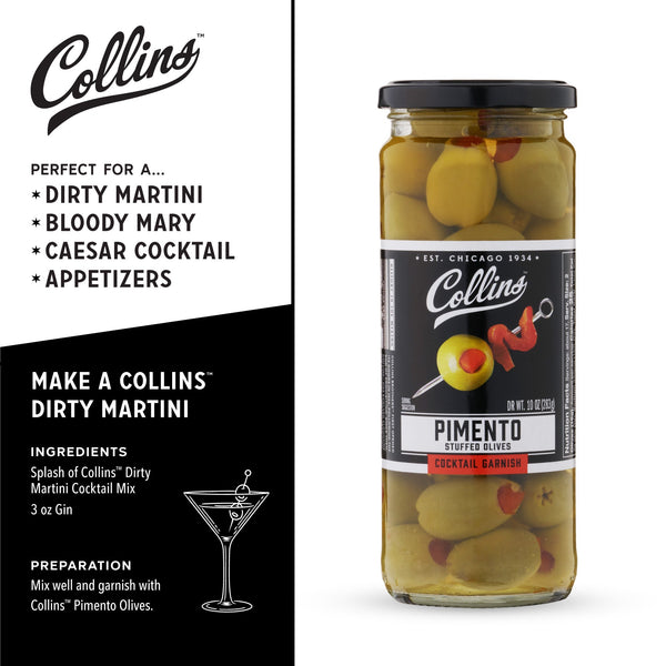 Colossal Martini Pimento Olives 10 oz