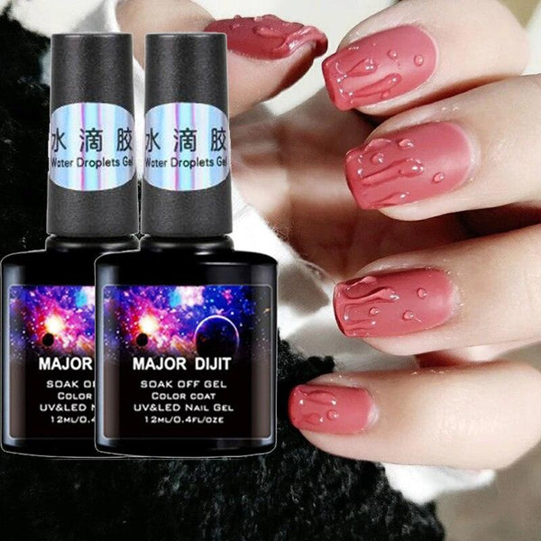 Nail Gel Polish In Style Water Droplets UV Fashion Nail Art Decoration Luxury Womens Design For Girls and Women Fashion Nail Gel