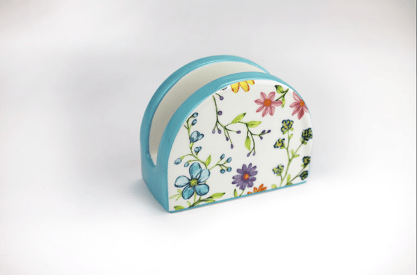 Charlotte Table Accessory Set - Spoon Rest, Napkin Holder, Salt & Pepper