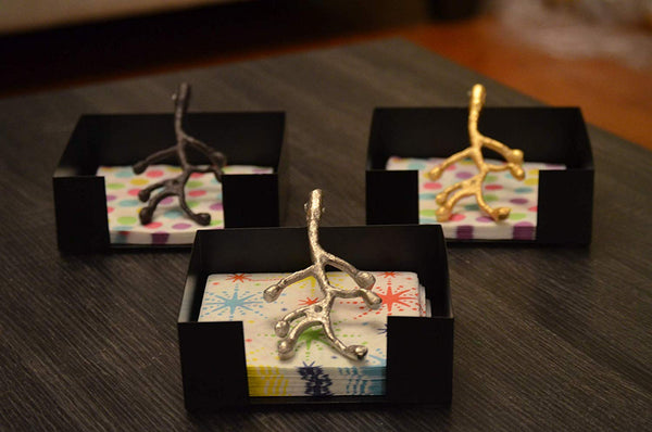 Vibhsa Napkin Holder Dinning Decor and Housewarming Gift (Antique)