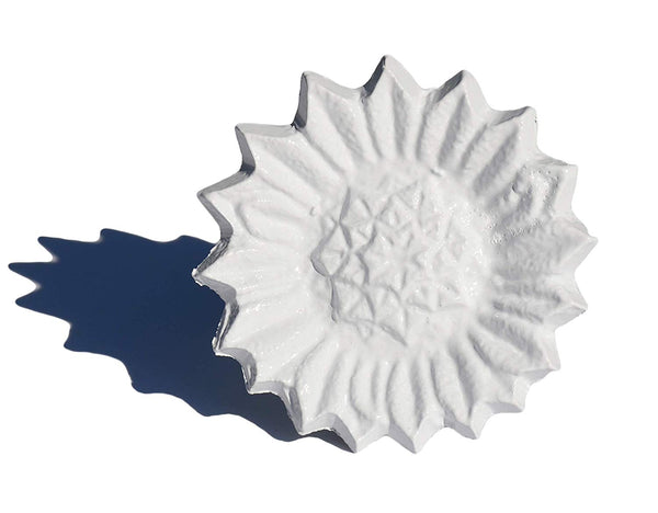 Vibhsa Sunflower White Napkin Rings Set of 4
