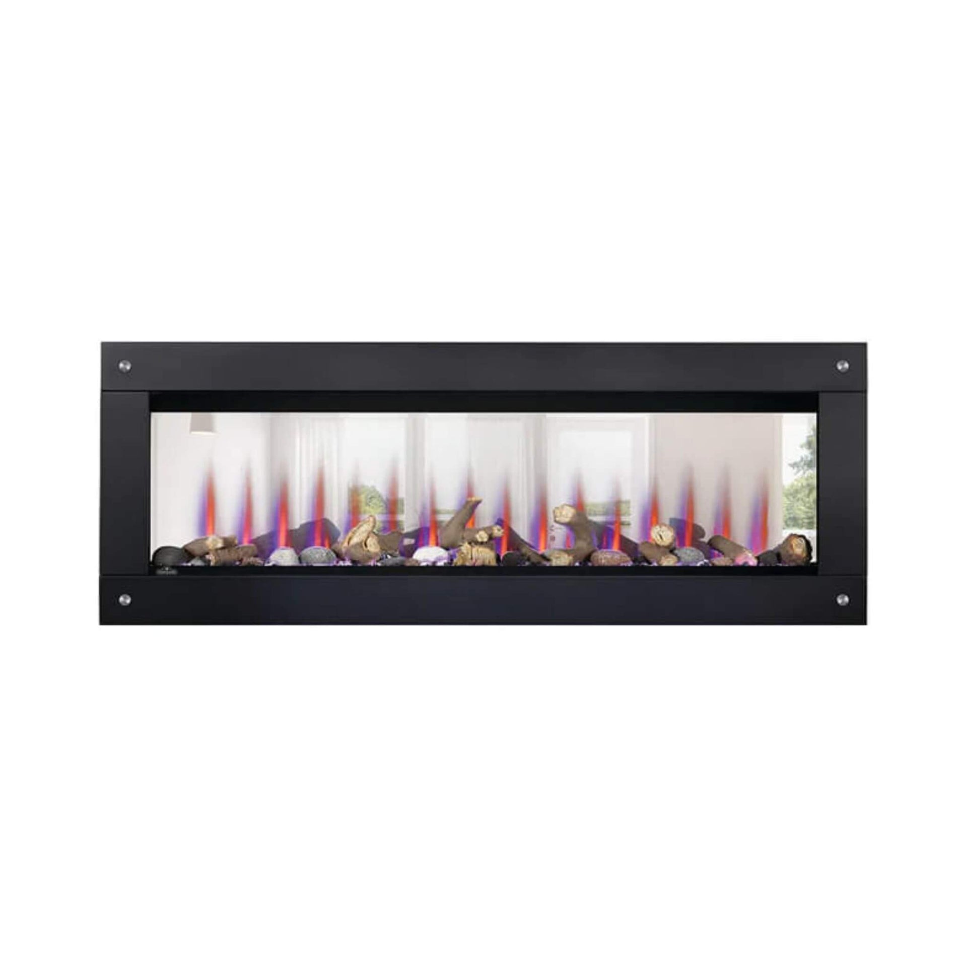 Napoleon Clearion Elite 60-Inch Fully Recessed See Thru Wall Mounted Electric Fireplace [NEFBD60HE] (SAK31716)