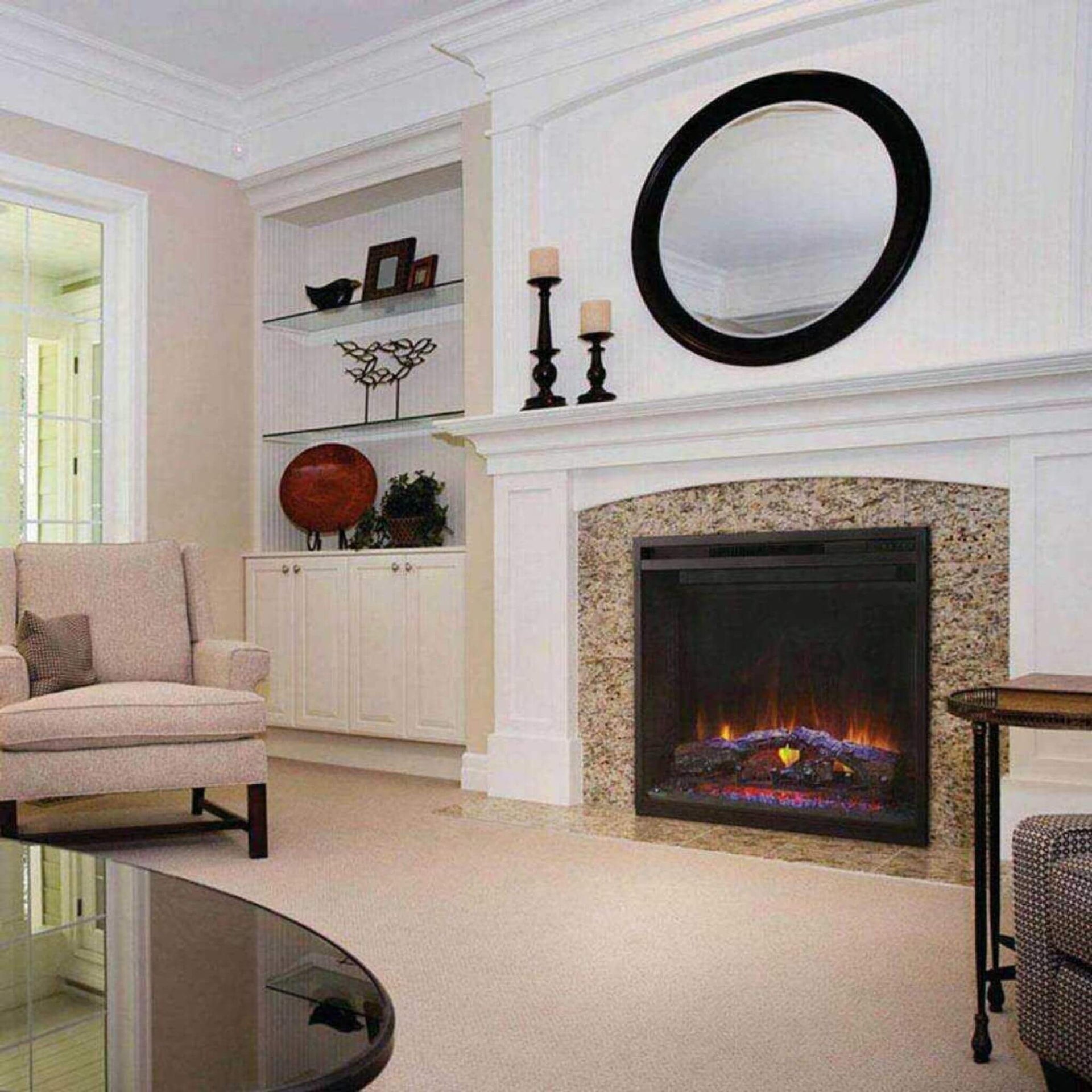Napoleon Element Self-Trimming Built-In Electric Fireplace [NEFB36/42H-BS-1] (SAK58173)