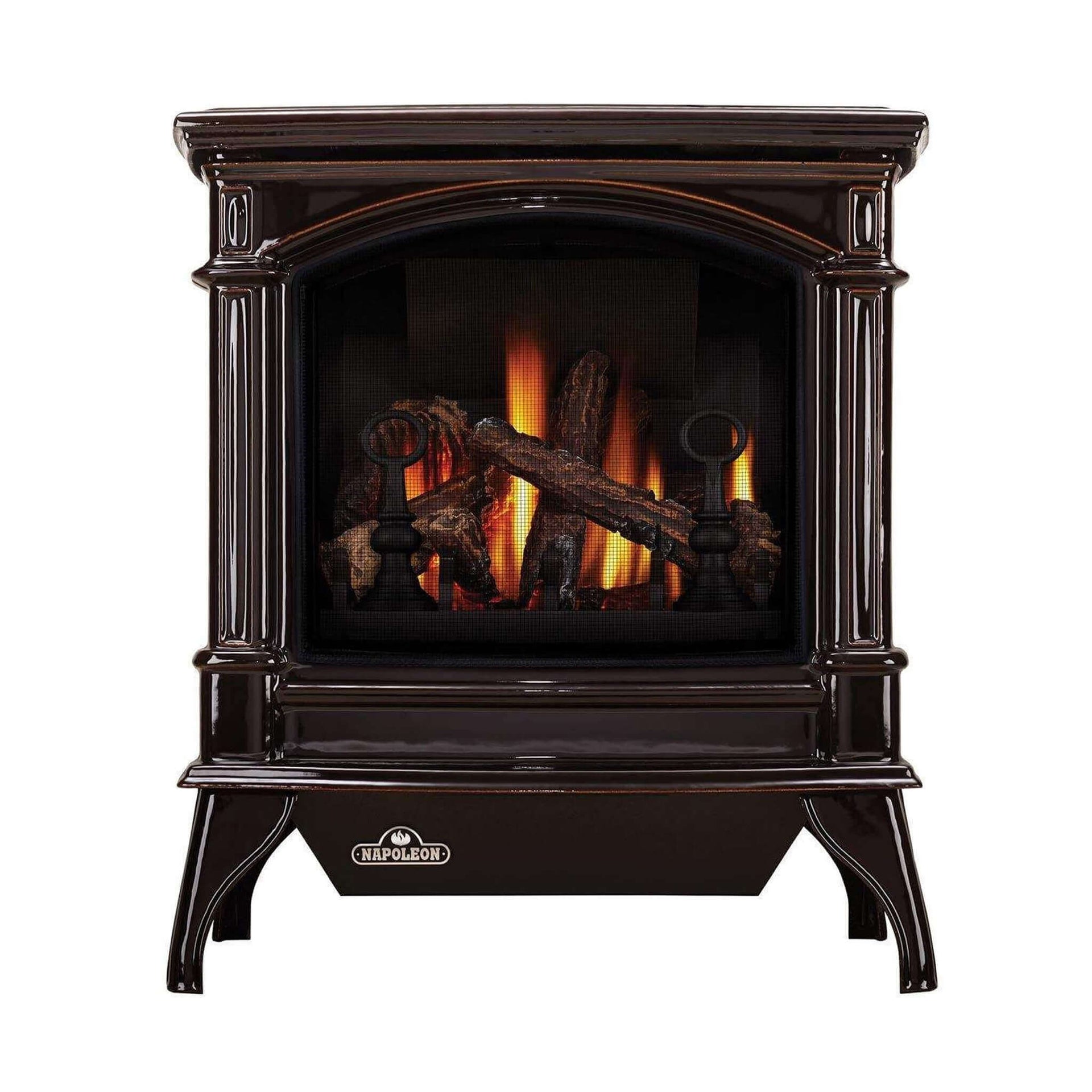 Napoleon Knightsbridge 60 Majolica Brown 27-Inch Natural Gas Stove With Flame And Heat Adjustment [GDS60-1NNSB] (SAK14738)