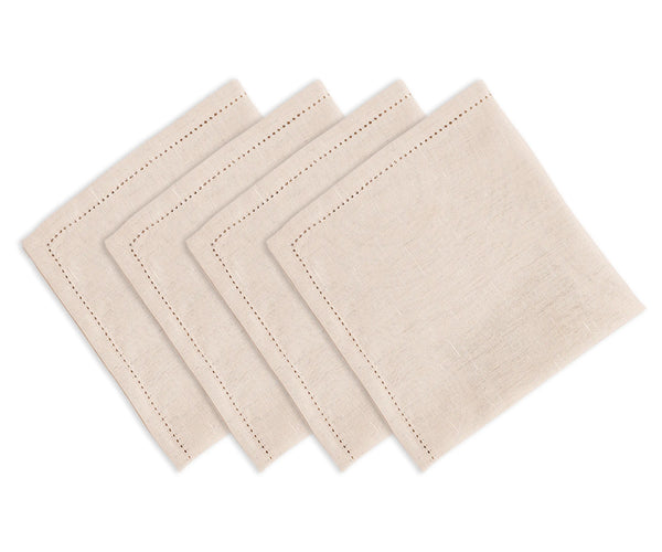 Cotton Linen Hemstitched Napkins