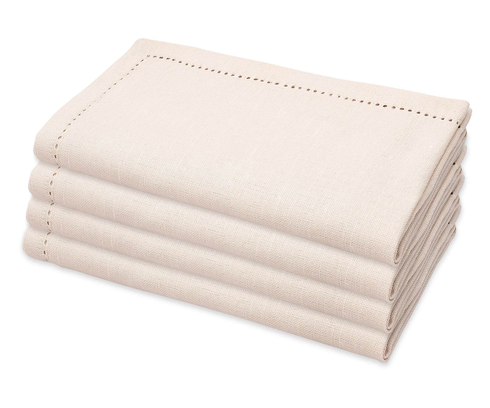 Cotton Linen Hemstitched Napkins