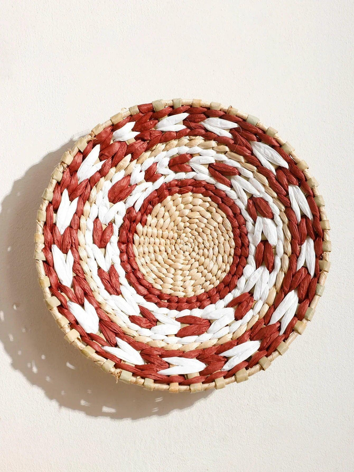 Natural Seagrass Handmade Wall Decor with Organic Texture
