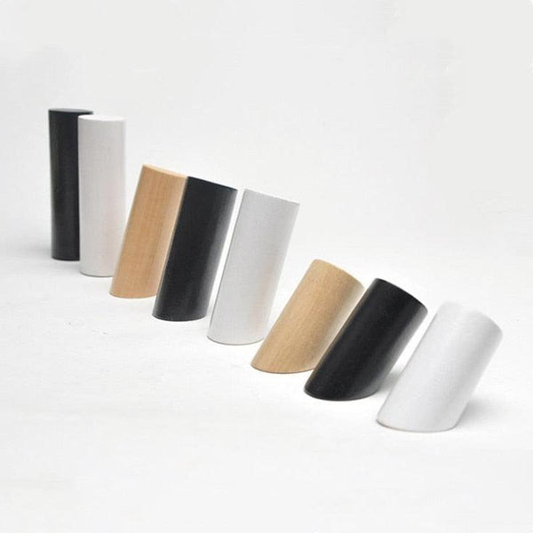 Natural Wood Clothes Hanger Wall Mounted Coat Hook Decorative Key Holder Hat Scarf Handbag Storage Hanger Bathroom Rack  New Simple Modern Solid Wood Hook Wall Hanging Decoration