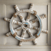 Nautical Vintage Ships Wheel Wall Decor