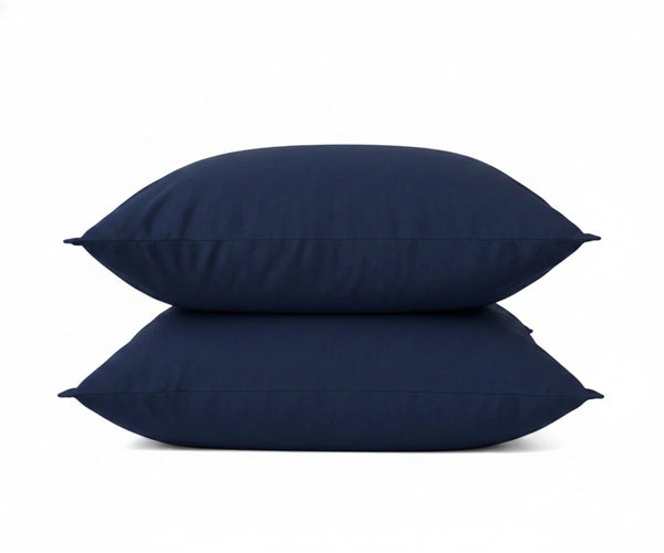 Stonewashed 100% Linen Pillowcases - Set of 2