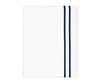 Cotton Flat Sheet - Line Embroidery