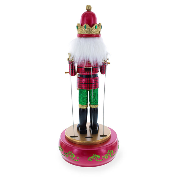 Animated Nutcracker the Drummer Musical Figurine 13 Inches