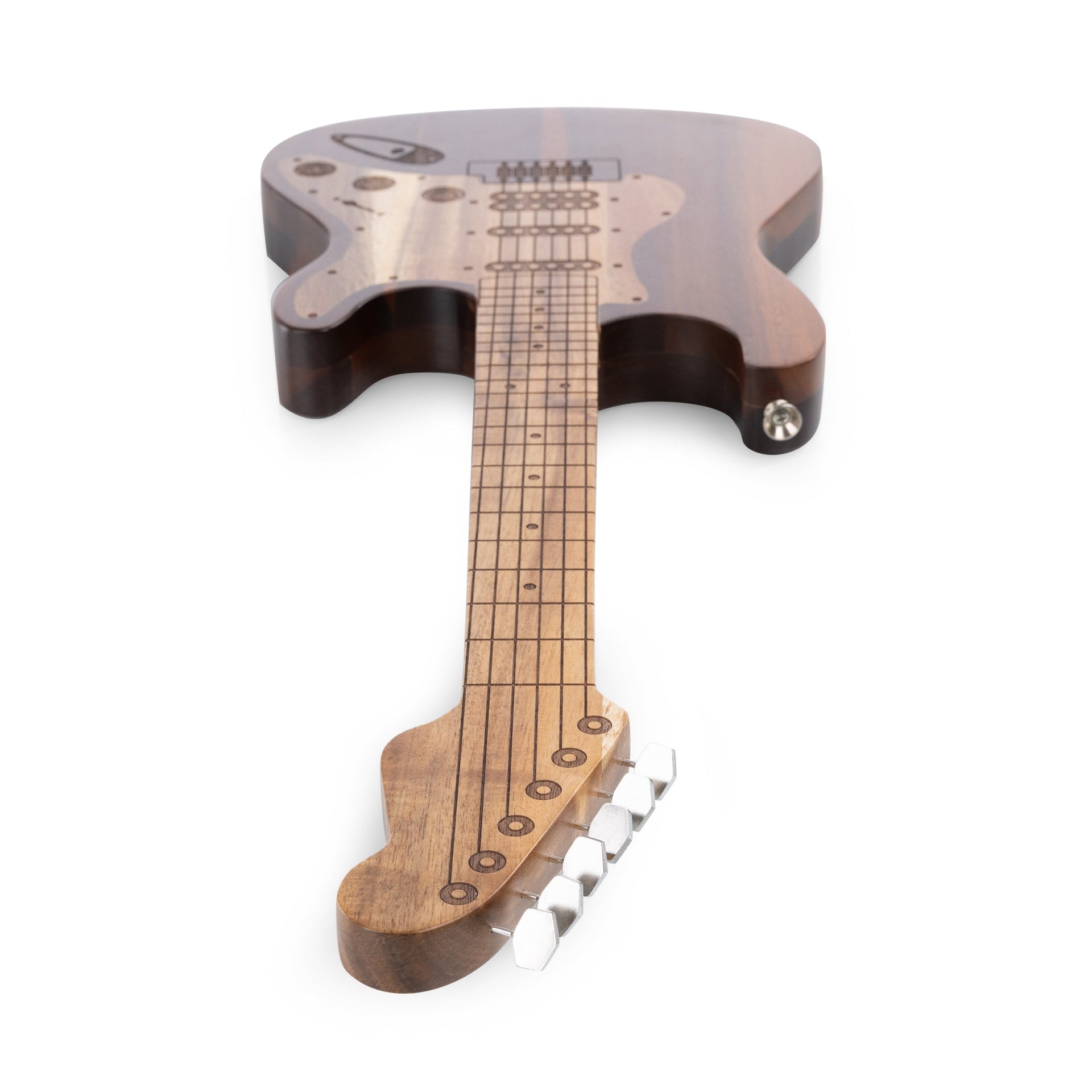 Guitar Legend Cheese Board & Tools Set Picnic Time Family of Brands