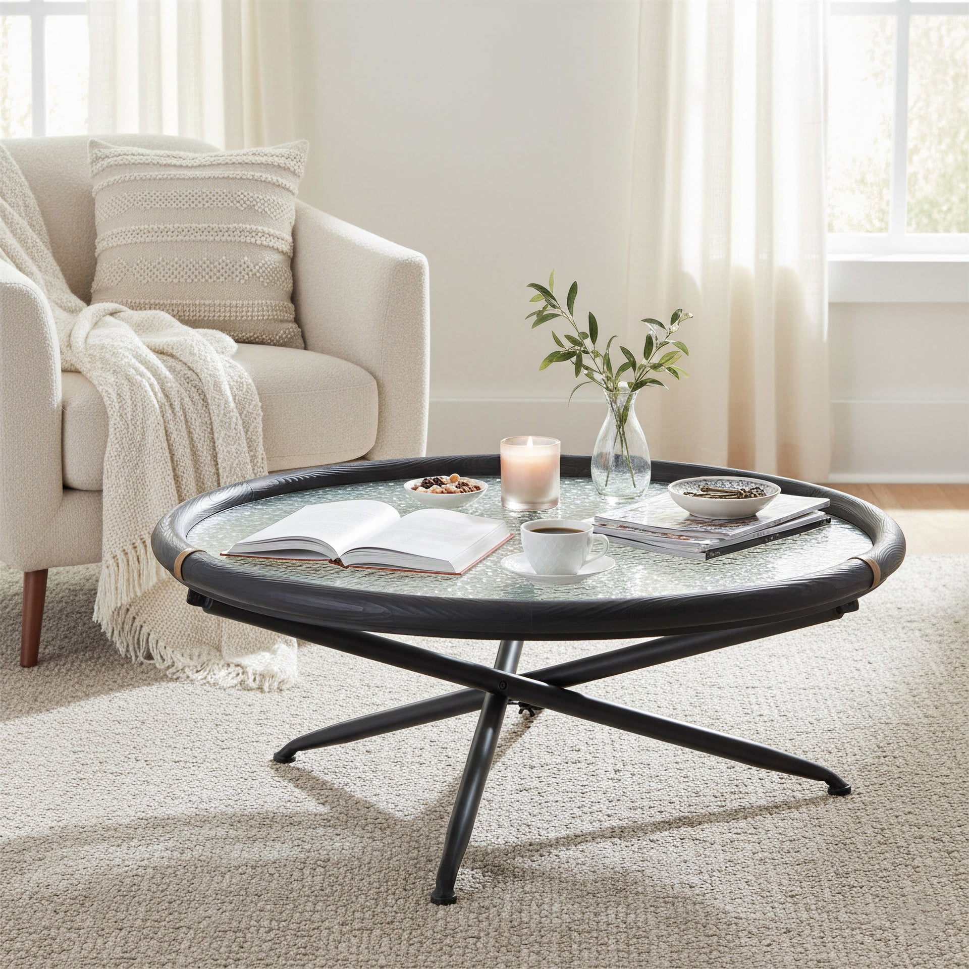 Aneis Coffee Table Black