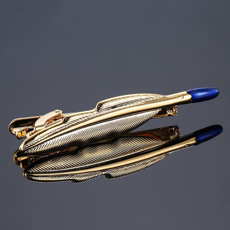 Necktie Tie Clip Feather Mustache Tie Clip Quality Men Unique Tie Clip Glasses Scissors Necktie Pin Beautiful Designs Necktie Clip Tie Clip Men Luxury Vintage Tie Clips