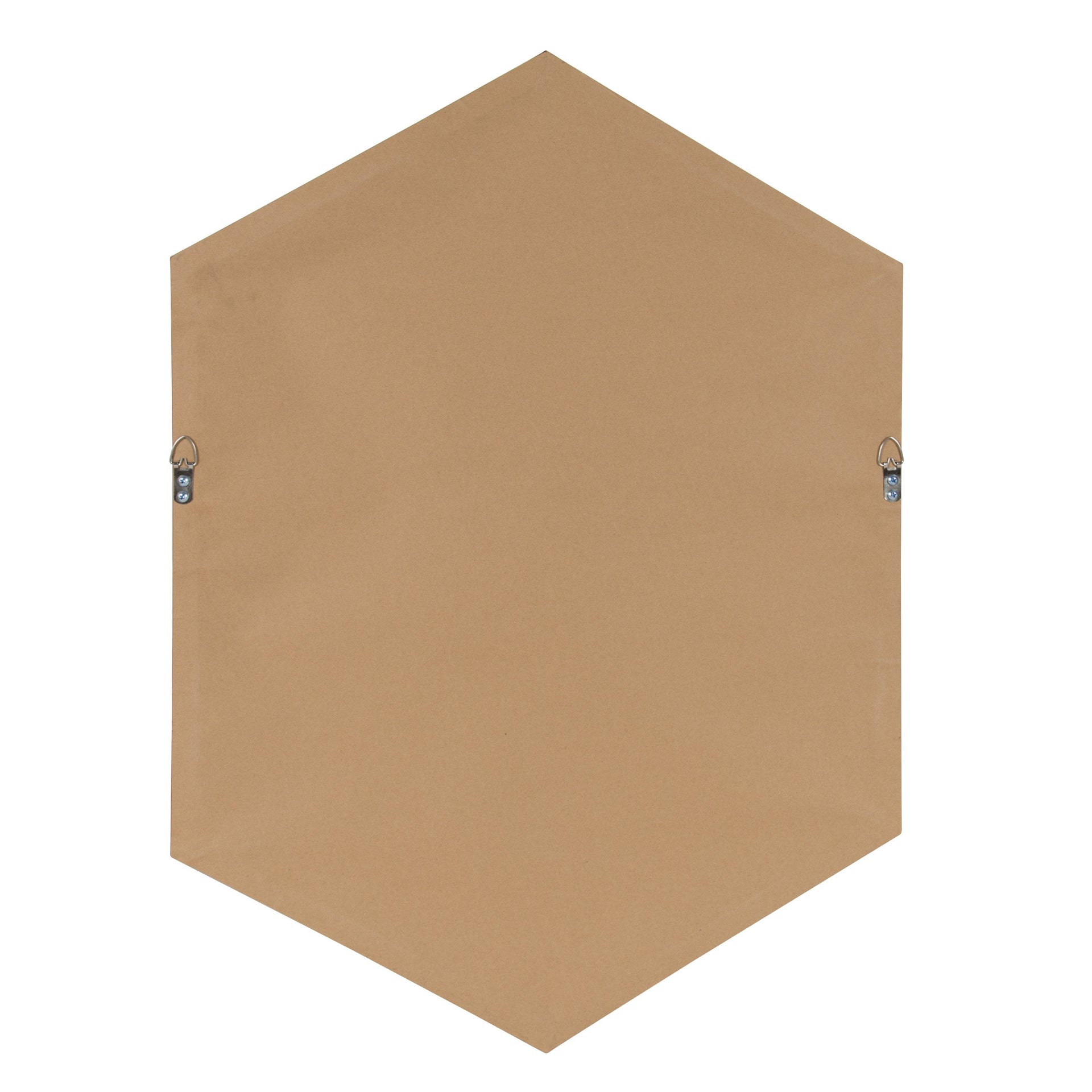 Rhodes Framed Hexagon Wall Mirror