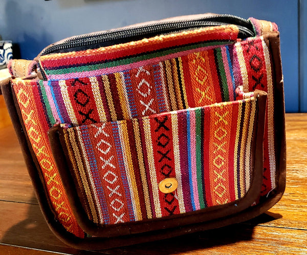 Red Shoulder Bag from Nepal