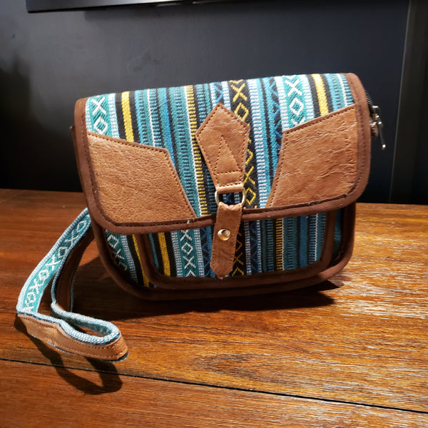 Turquoise Shoulder Bag from Nepal