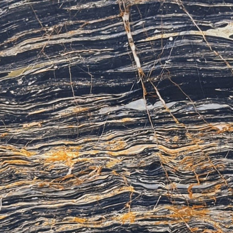 Nero Picasso Black Bookmatching Marble Slabs Polished - Livfloors Collection