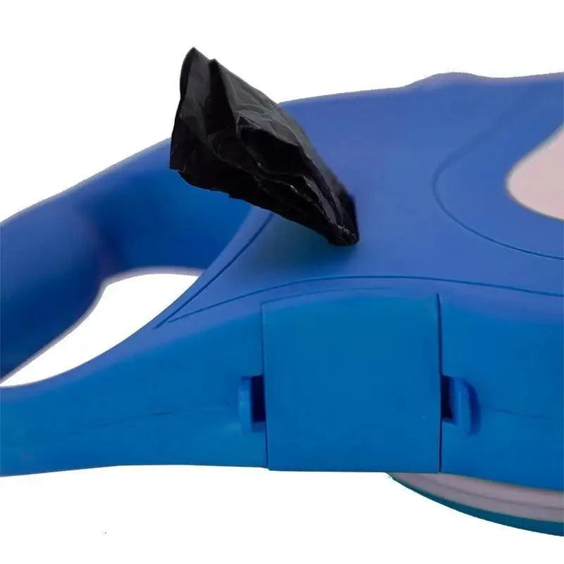 New 3 IN 1 Multifunctional Colorful Pet Leash With Built-in Water Bottle Bowl And Waste Bag Dispenser Modern Design For All Pets