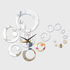 New 3D Acrylic Mirror Home Decoration Wall Clock Acrylic Mute Wall Clock Adjustable Silent Wall Art Clocks Home Decorations for Living Room Bedroom Farmhouse Watch Large Decorative Quartz Living Room Modern Wall sticker