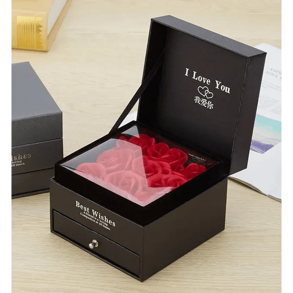 New Amazing Gift Boxes with Lids for Presents Jewelry Rose Box Christmas Present Women's Birthday Party Gift for Mom Girlfriend Gifts Bridesmaid gift Party favorite