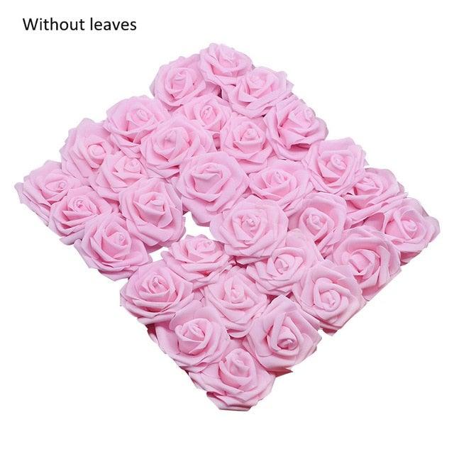 New Artificial 10/20/30 Heads 8cm PE Foam Rose Flowers Bride Bouquet Flower For Wedding Party Decorative Scrapbooking Flower Silk Roses for Wedding Centerpieces Bridal Show Bouquets Party Home Flowers Decoration