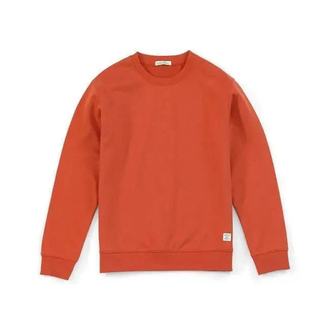 New Autumn  Winter Sweatshirt Men Casual Minimalist Sweatshirt O-Neck For Men Solid Color Ladies Long Sleeve Casual Pullover Clothes Sweatshirt