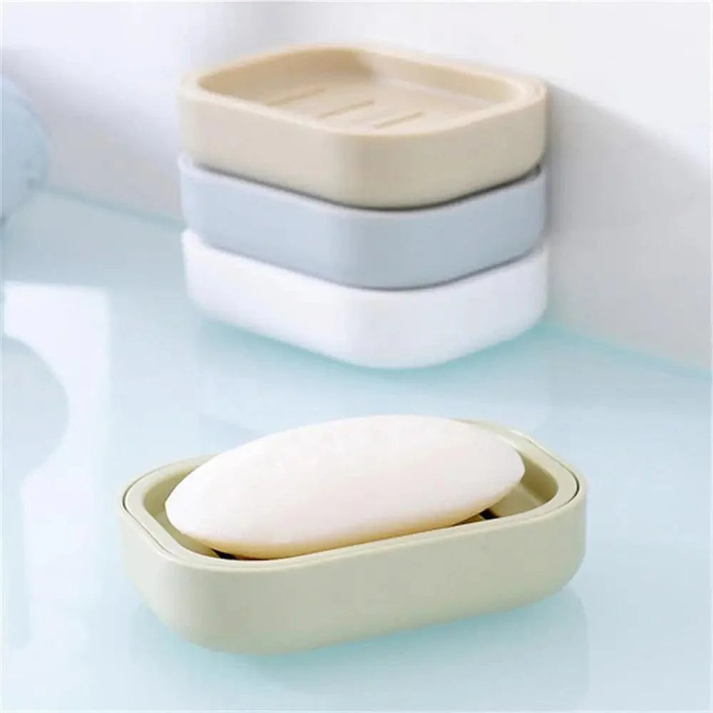 New Bathroom Dish Plate Case Home Shower Travel Hiking Holder Container Soap Box Plastic Soap Box Dispenser Soap Rack Bathroom Dish Plate Case Home Shower Travel Hiking Box Soap Box Dispenser Plastic Container Soap Soap Rack Holder Random Colour
