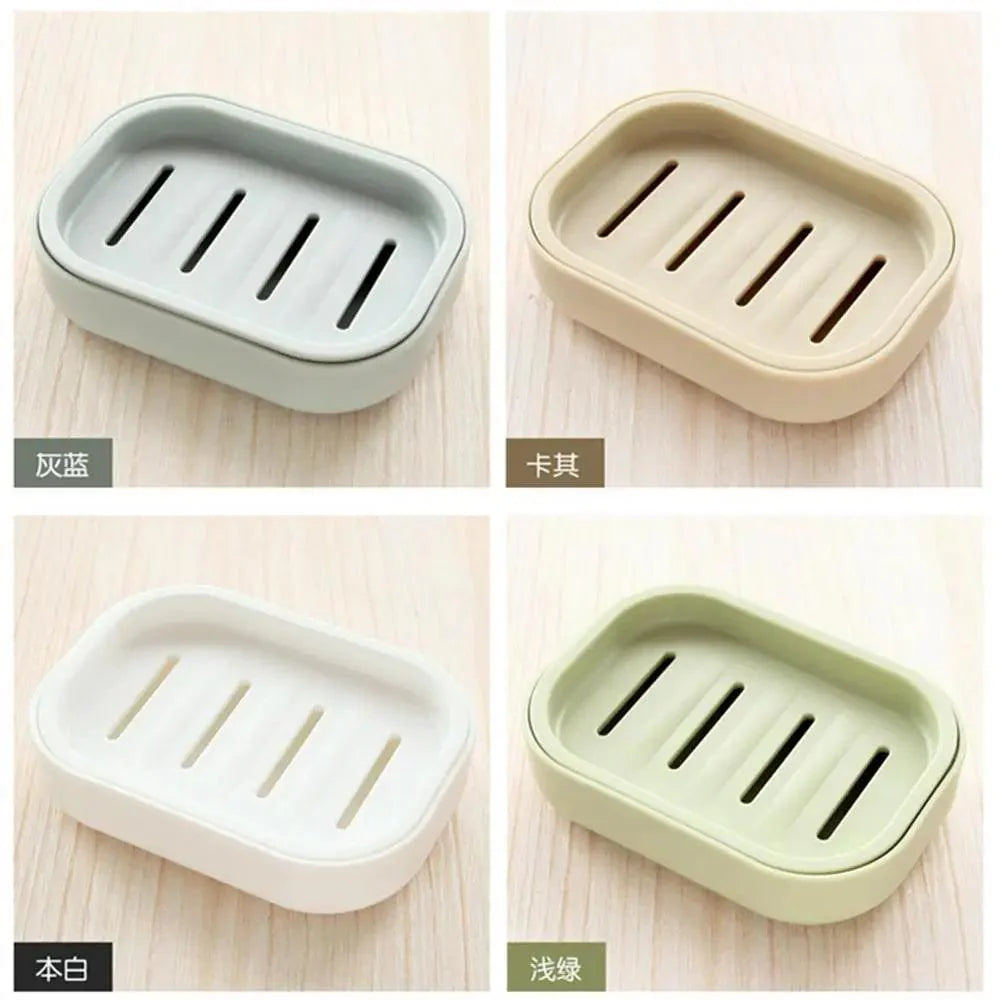 New Bathroom Dish Plate Case Home Shower Travel Hiking Holder Container Soap Box Plastic Soap Box Dispenser Soap Rack Bathroom Dish Plate Case Home Shower Travel Hiking Box Soap Box Dispenser Plastic Container Soap Soap Rack Holder Random Colour
