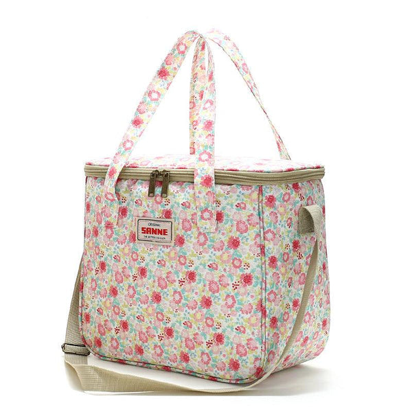 New Broken Flower Insulation Bag Large Capacity Student Lunch Box Bag Portable Aluminum Foil Ice Bag Outdoor Picnic Bag