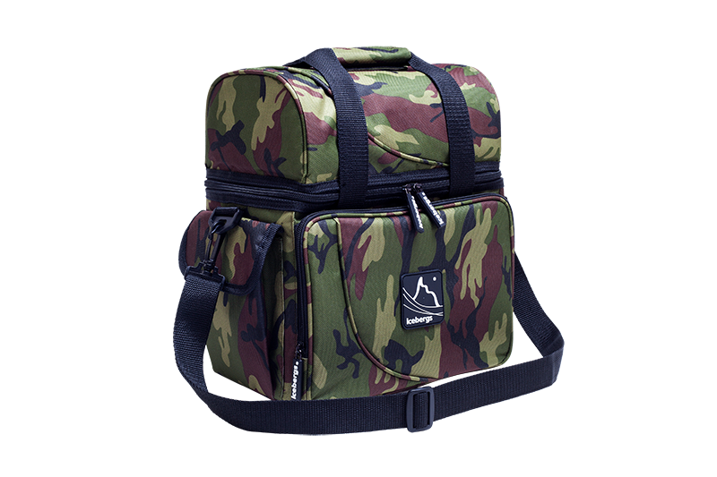 Iceberg Arch Top Cooler Lunch Bag- Three Pocket - Tall