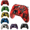 New Camouflage Silicone Gamepad Cover+2 Joystick Caps For Controller Silicone Cover Skins Protector Case Accessories For Wireless/Wired Gamepad Joystick
