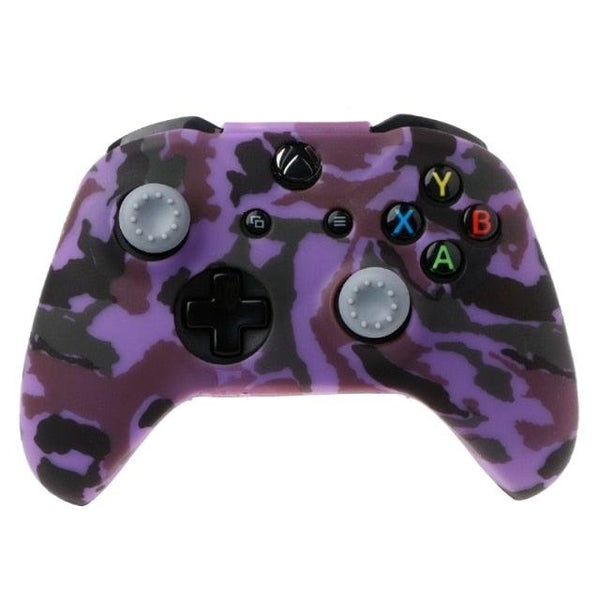 New Camouflage Silicone Gamepad Cover+2 Joystick Caps For Controller Silicone Cover Skins Protector Case Accessories For Wireless/Wired Gamepad Joystick