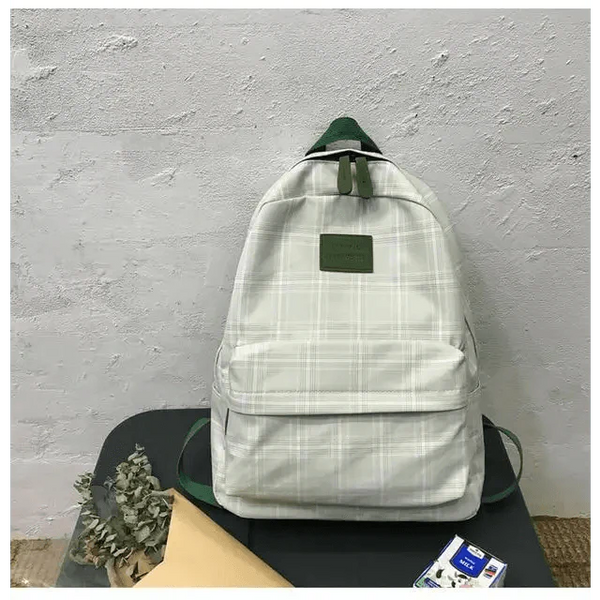 New Casual School Bag For Women And Girls Stylish Backpack Striped Book Packbags for Teenage