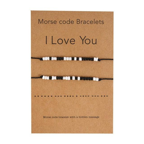 New Charm Bracelet For Friendship Couples 2pcs/set Volcanic Stone Bracelet Bead Bangles Natural Stone Bracelets Set Friendship Hand Woven Braided Stretch String Adjustable For Couples