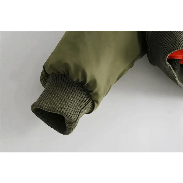 New Classic Design Autumn Winter Green Short Jackets Women Fashionable Long Sleeve Zipper Bomber Jacket Outwear Women's Coat