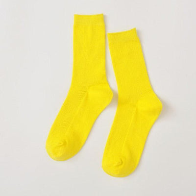 New  Color Harajuku Retro Lady Cotton Socks For Winter In Tube Korean Colorful Designer Christmas Cute Socks For Men And Women