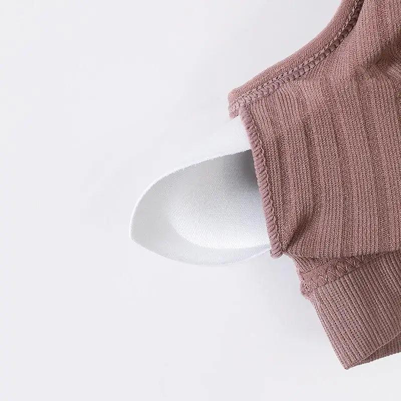 New Comfortable Seamless Sports Bras For Women And Girls Top Female Brassiere Deep V Sexy Women's Underwear Backless