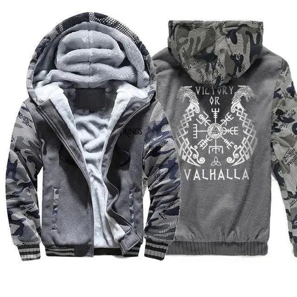 New Cool Fashion Winter Streetwear Modern Male Clothing Camouflage Jacket Tops Pullover Long Sleeve Hooded Sweatshirt Tops Blouse Men's Hoodie Sweatshirt