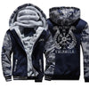 New Cool Fashion Winter Streetwear Modern Male Clothing Camouflage Jacket Tops Pullover Long Sleeve Hooded Sweatshirt Tops Blouse Men's Hoodie Sweatshirt