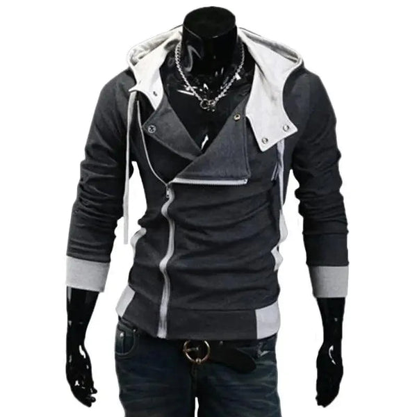 New Cool Jackets Men's Fashion Jackets Spring Sportswear Jacket Men's Hipster Hip Hop Jacket with Hood Casual Jacket Classic Men's Fashion Streetwear Jacket New Trendy Rockstar Jacket For Men
