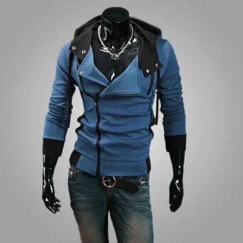 New Cool Jackets Men's Fashion Jackets Spring Sportswear Jacket Men's Hipster Hip Hop Jacket with Hood Casual Jacket Classic Men's Fashion Streetwear Jacket New Trendy Rockstar Jacket For Men