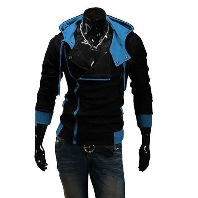 New Cool Jackets Men's Fashion Jackets Spring Sportswear Jacket Men's Hipster Hip Hop Jacket with Hood Casual Jacket Classic Men's Fashion Streetwear Jacket New Trendy Rockstar Jacket For Men